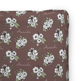 Personalized Changing Pad Cover | Fall Floral
