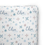 Personalized Changing Pad Cover | Fallen Snow