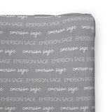 Personalized Changing Pad Cover | Classic Multi-Font