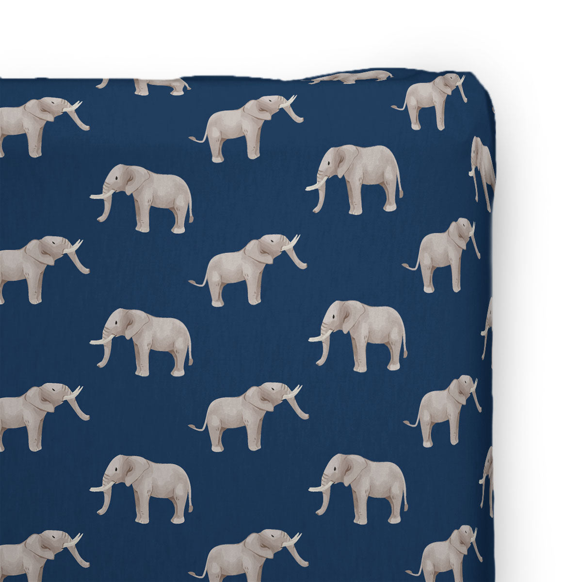 Personalized Stretchy Knit Changing Pad Cover | Elephant Parade