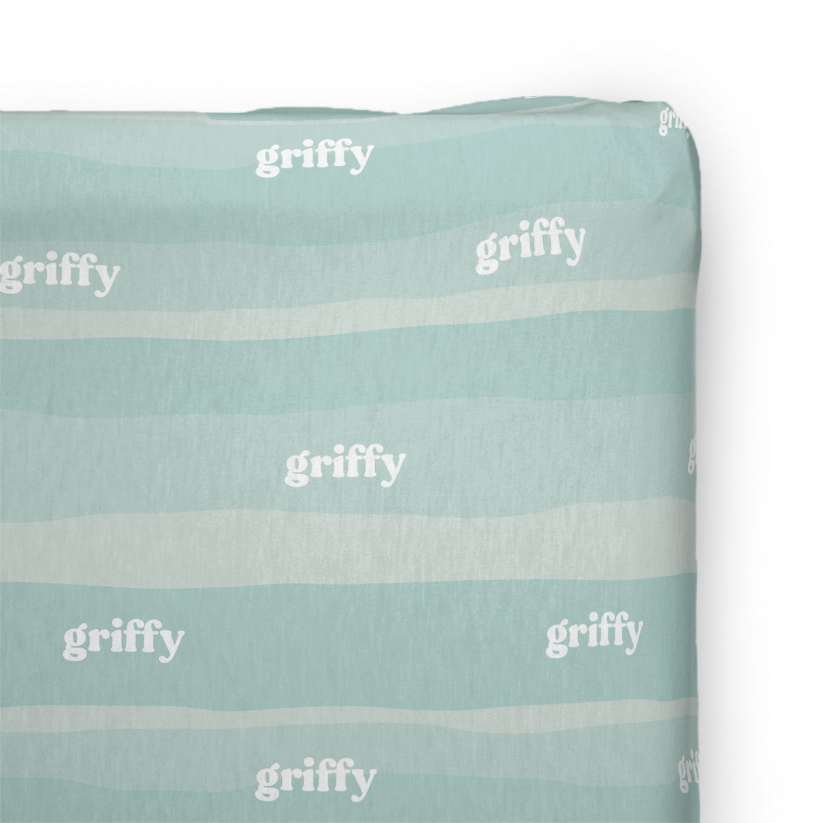 Personalized  Changing Pad Cover | Sandy Waves