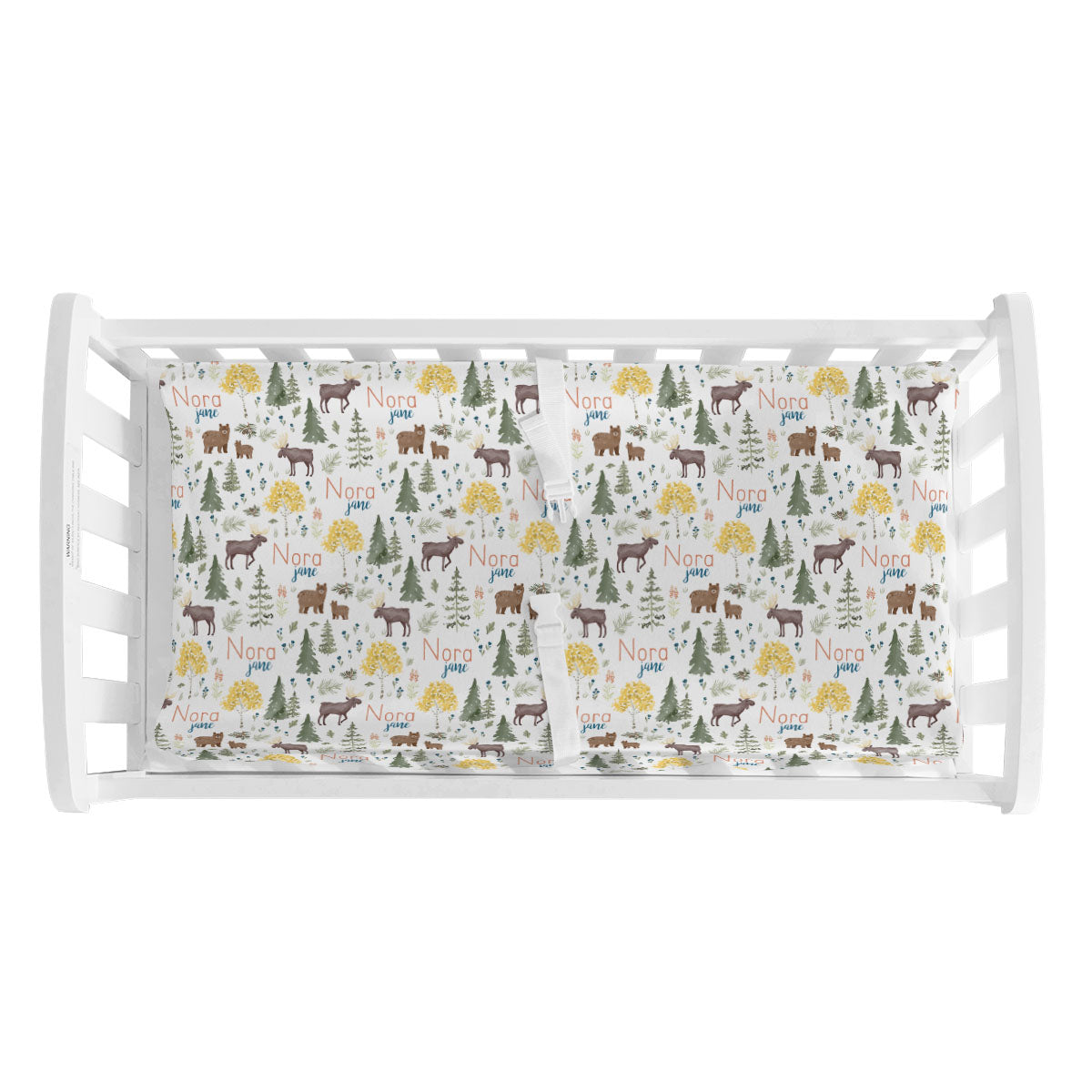 Personalized Changing Pad Cover | Mountain Explorer