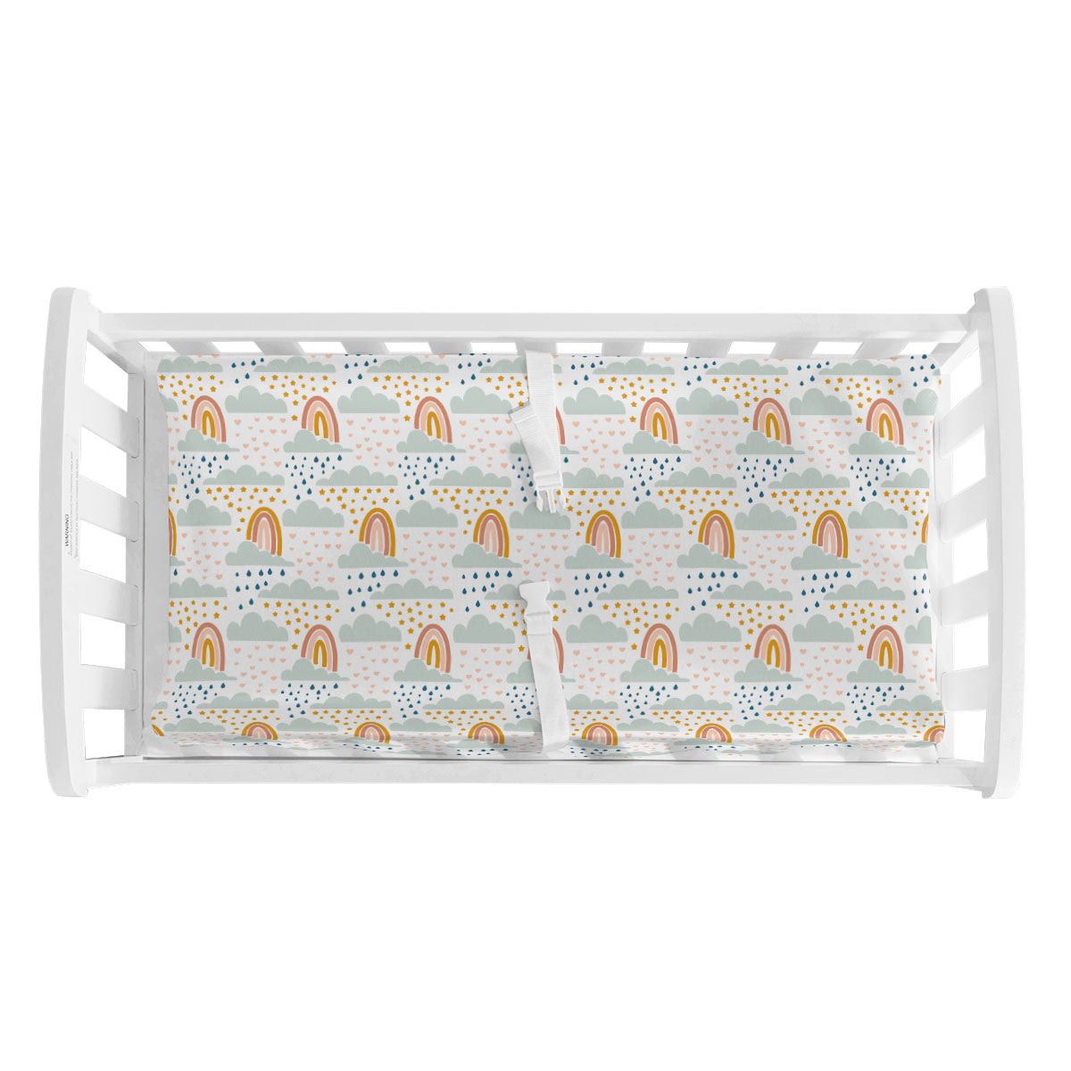 Changing Pad Cover | Rainbow Wishes