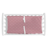Personalized Changing Pad Cover | Simple and Sweet