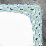 Personalized Crib Sheet | Fly High