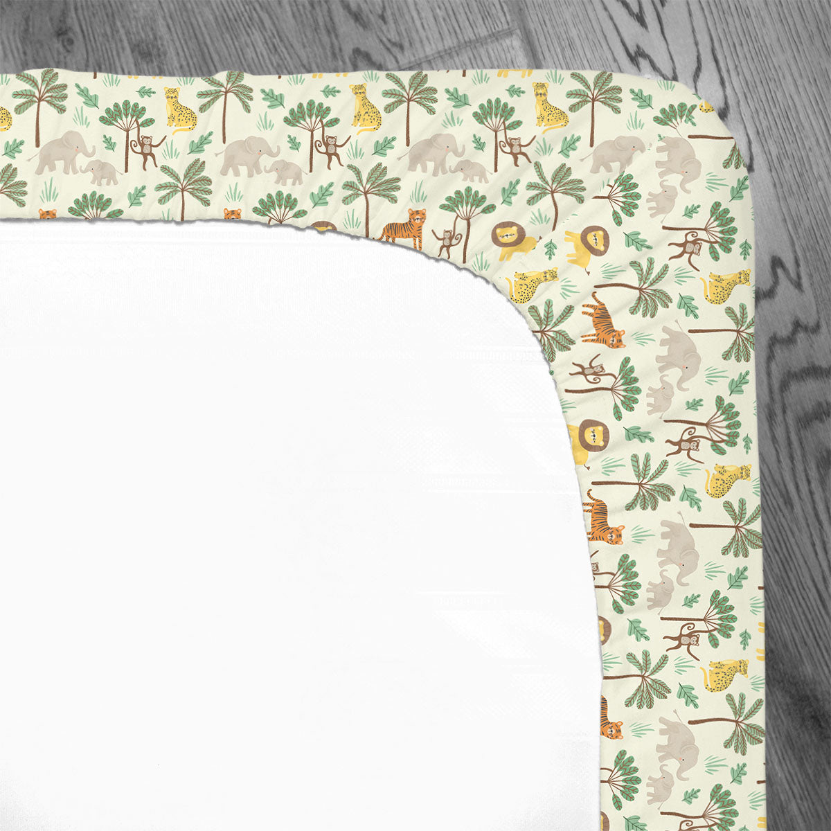 Crib Sheet | Jungle Safari