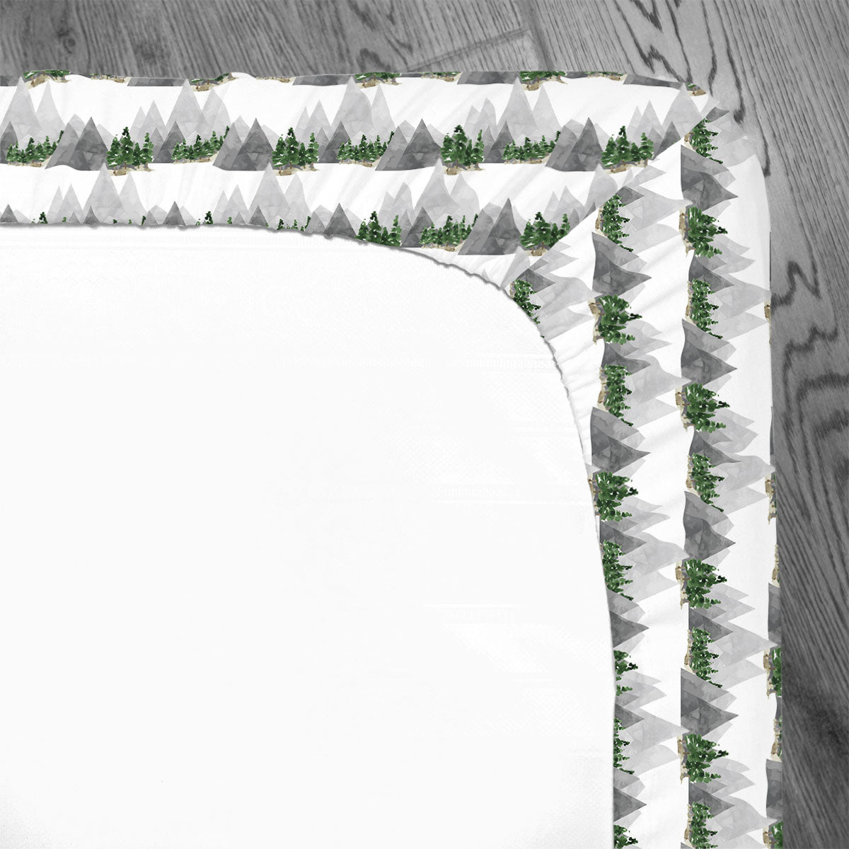 Personalized Stretchy Knit Crib Sheet | Home on the Range