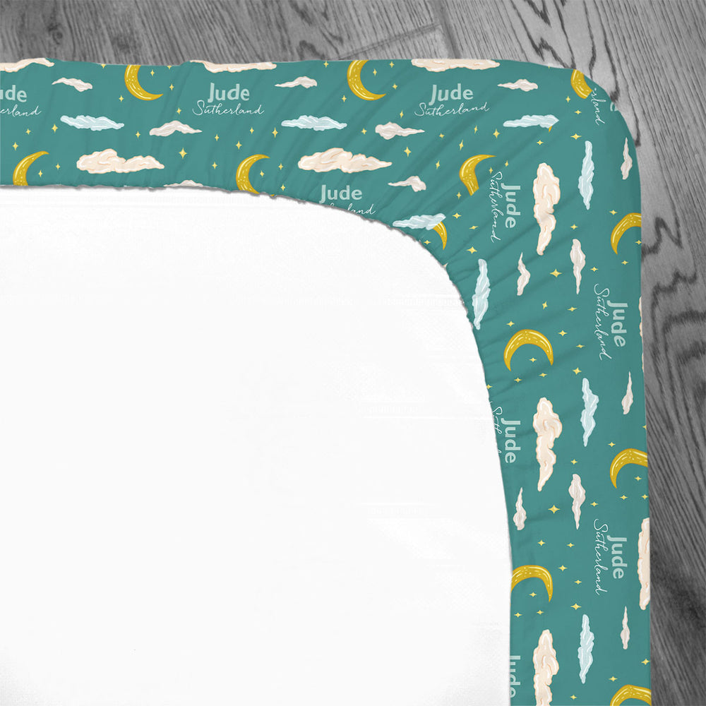 Personalized Crib Sheet | Twinkle Twinkle