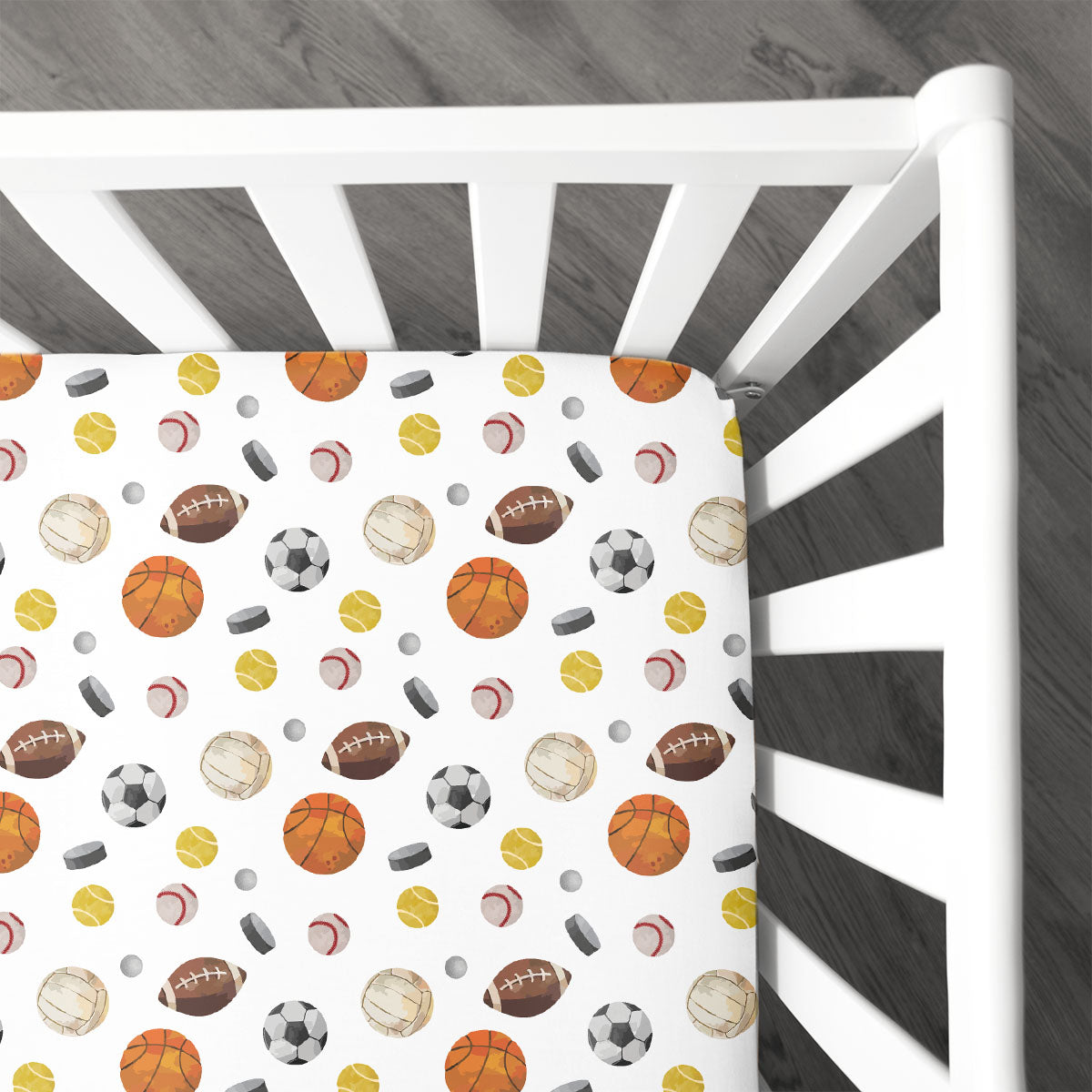 Stretchy Knit Crib Sheet | All Star Sports