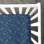 Stretchy Knit Crib Sheet | Blast Off
