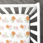 Stretchy Knit Crib Sheet | Botanical Blooms