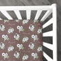 Personalized Crib Sheet | Fall Floral