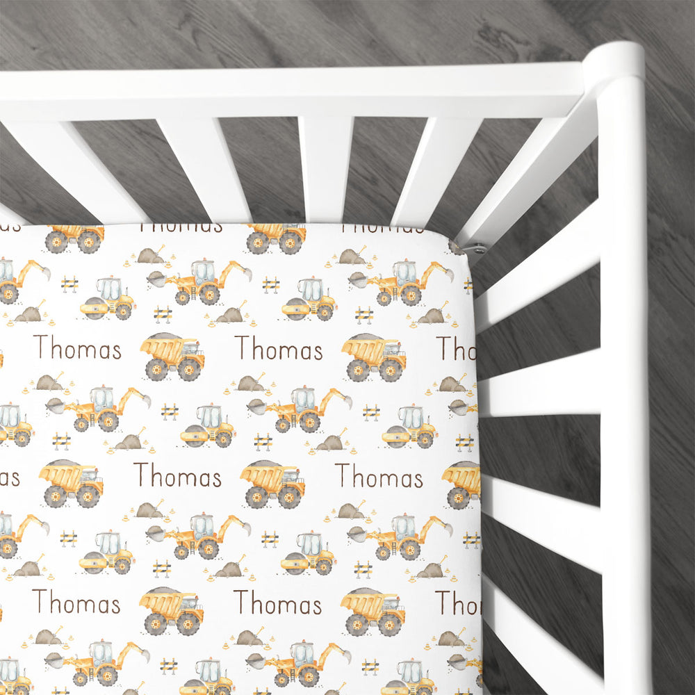 Personalized  Crib Sheet | New Construction