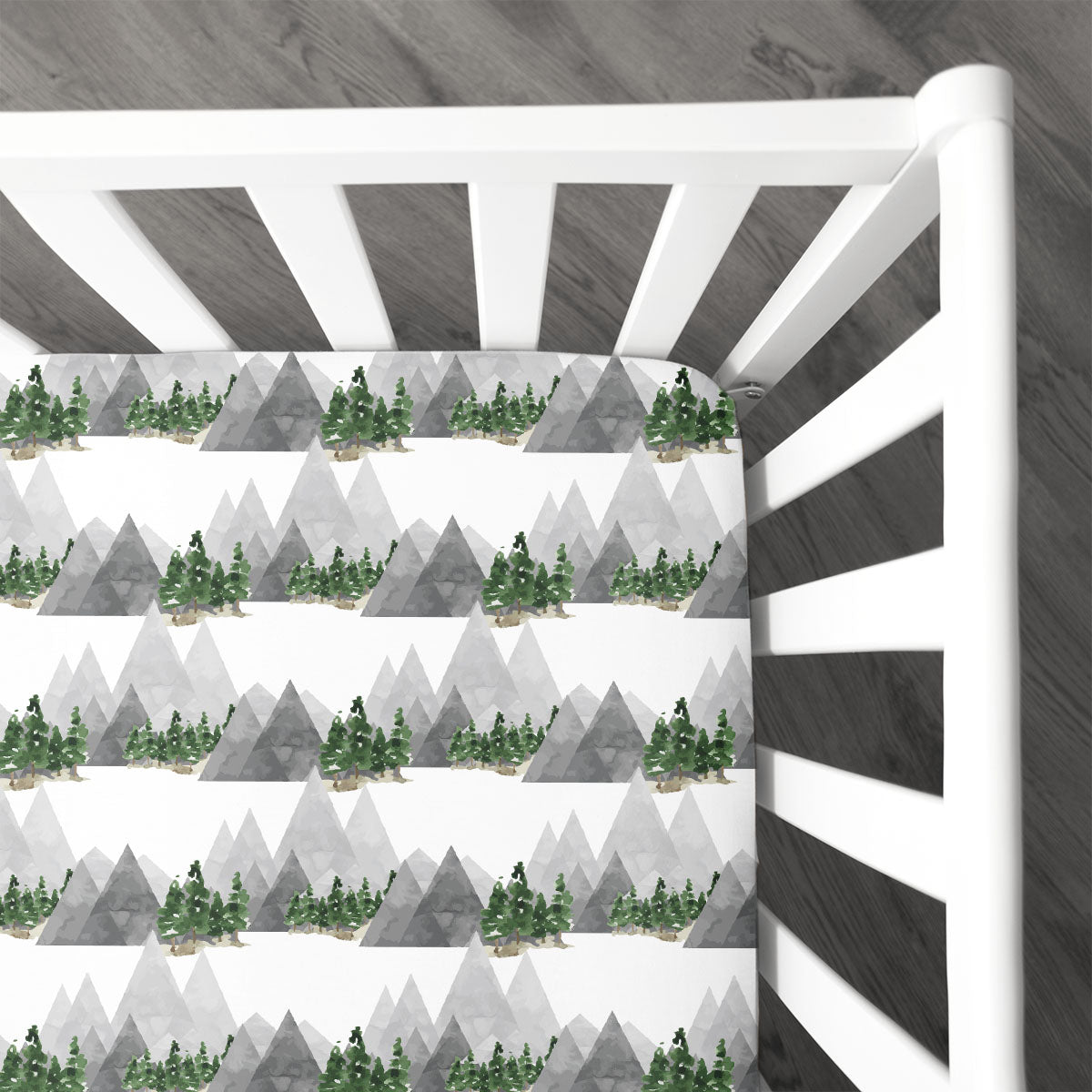 Personalized Stretchy Knit Crib Sheet | Home on the Range