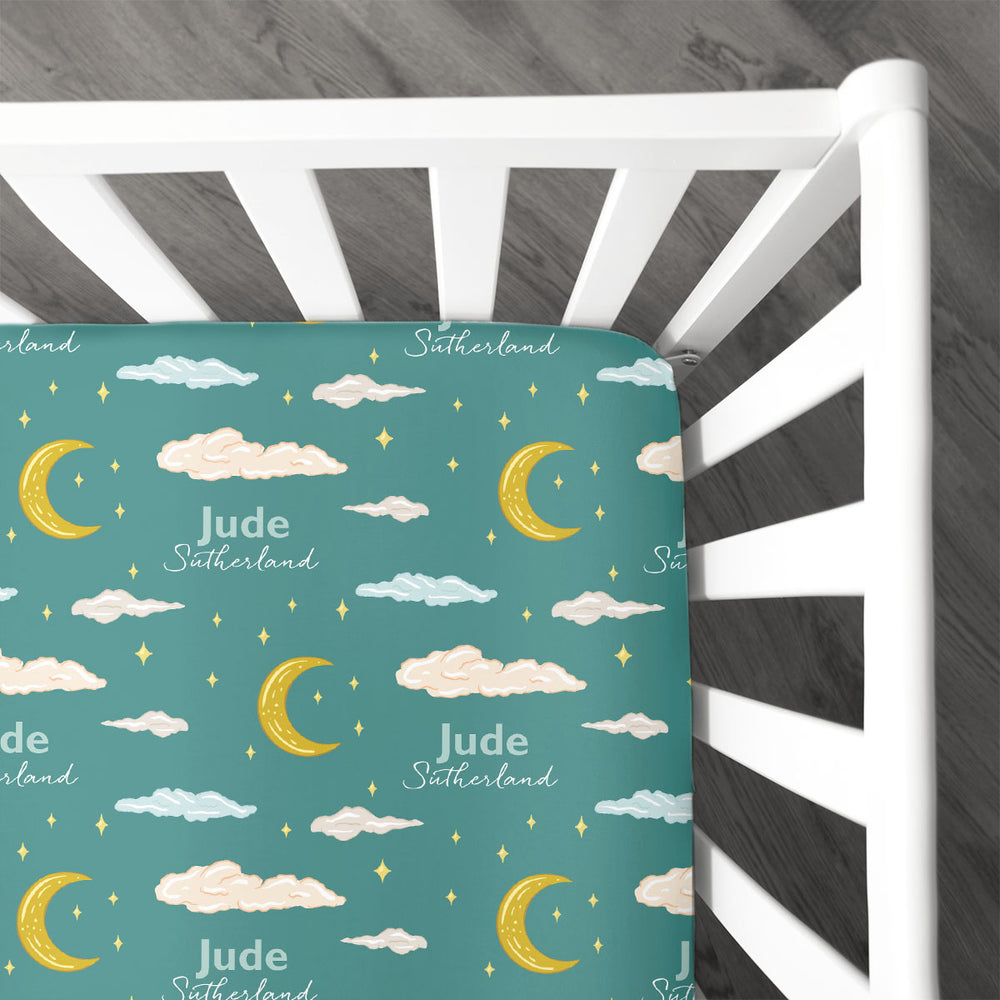 Personalized Crib Sheet | Twinkle Twinkle