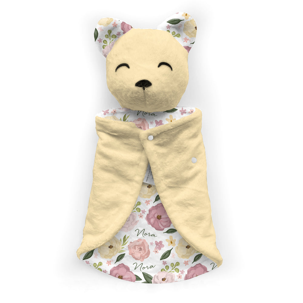 Personalized Bear Lovey | Bella Flora