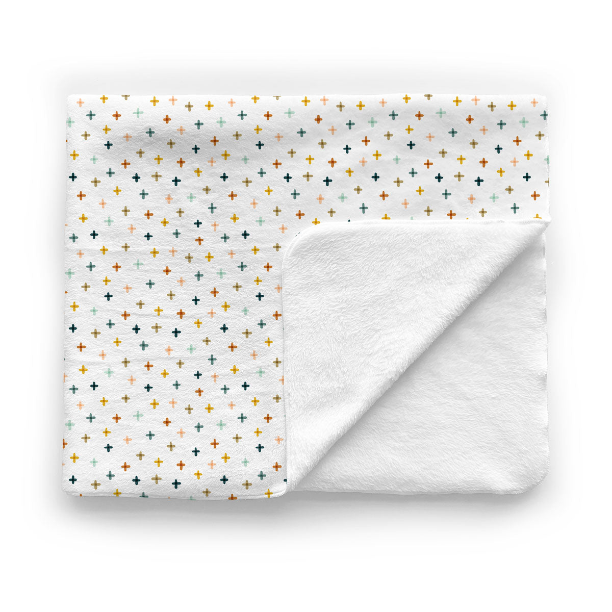 Baby Minky Blanket | Farmhouse Crisscross