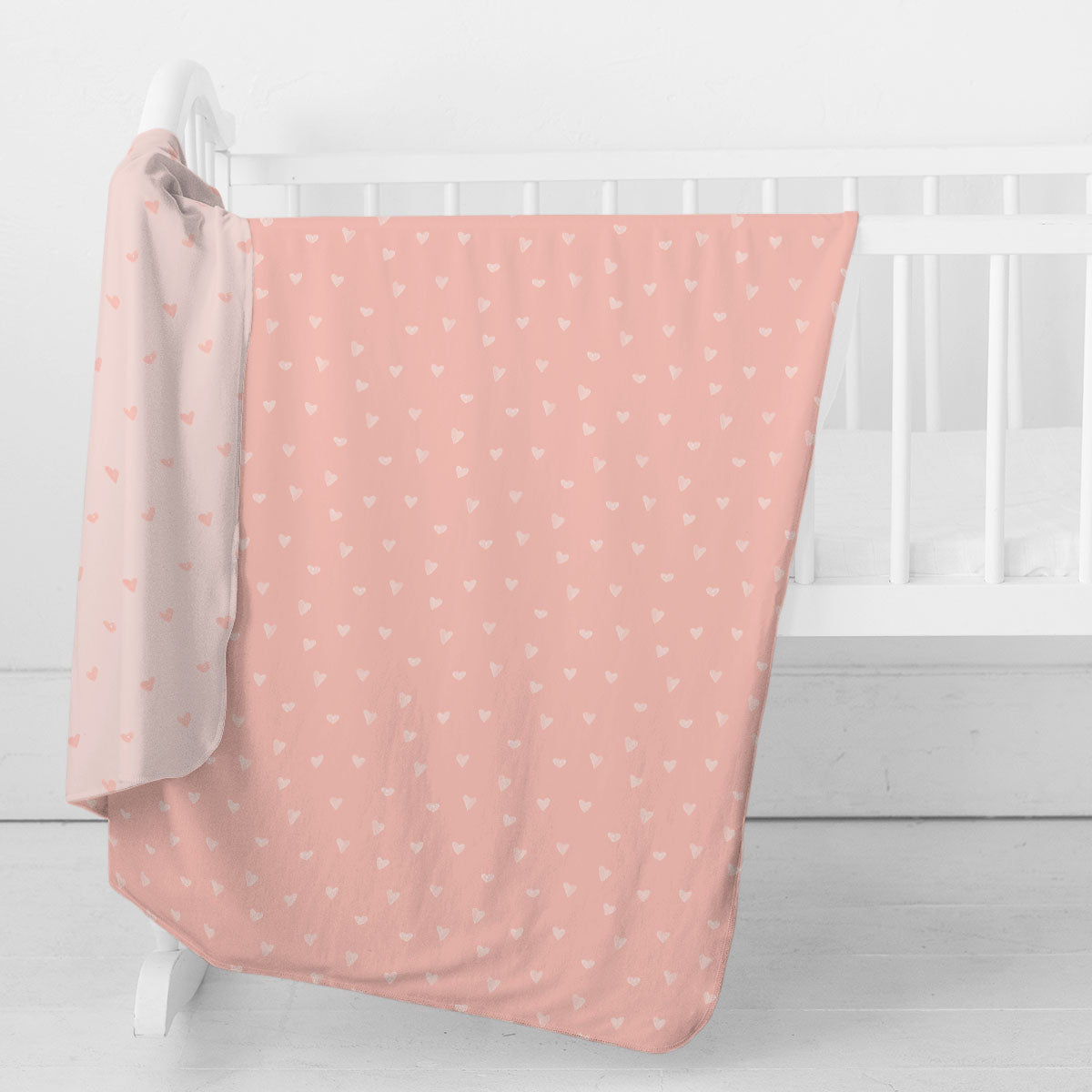 Swaddle Blanket | Tiny Hearts