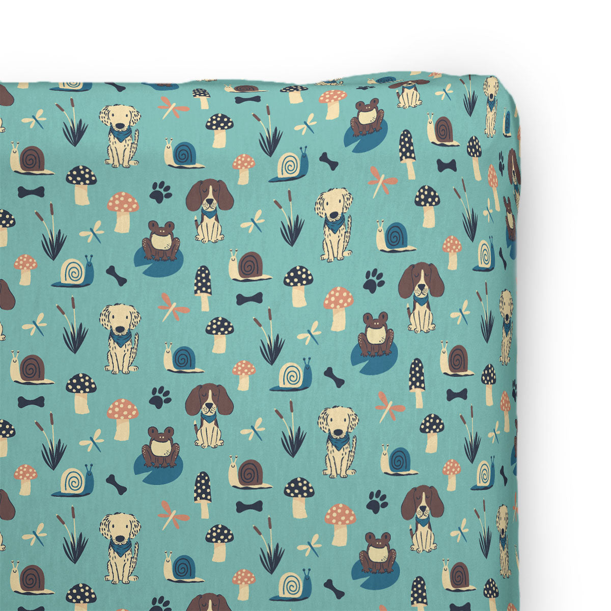 Changing Pad Cover | Frogs, Snails & Puppydog Tails