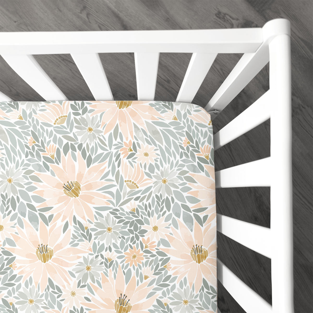 Crib Sheet | Mosiac Floral