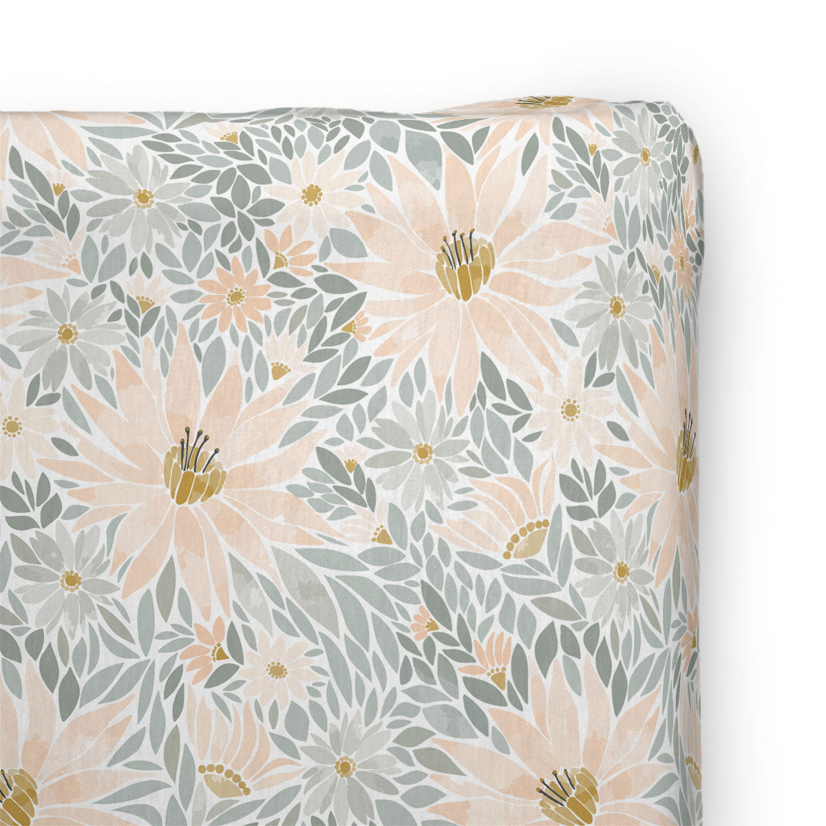 Changing Pad Cover | Mosiac Floral