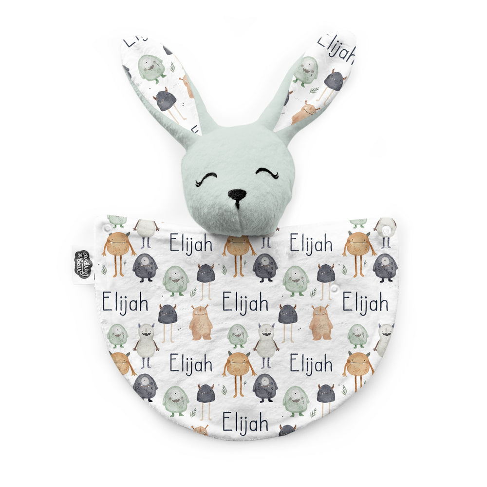 Personalized Bunny Lovey | Monster Mash