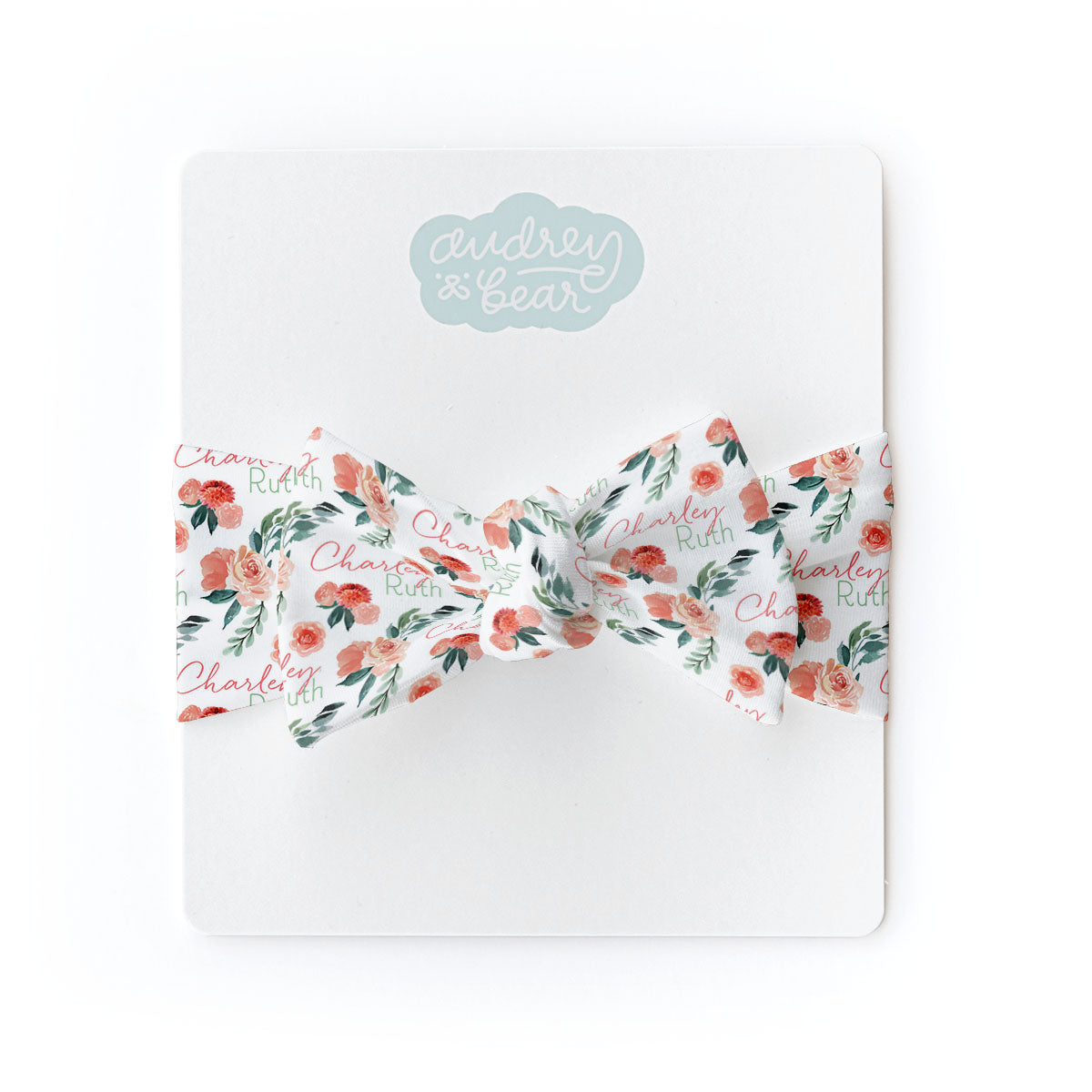 Personalized  Swaddle & Hat Set | Sweet Blooms