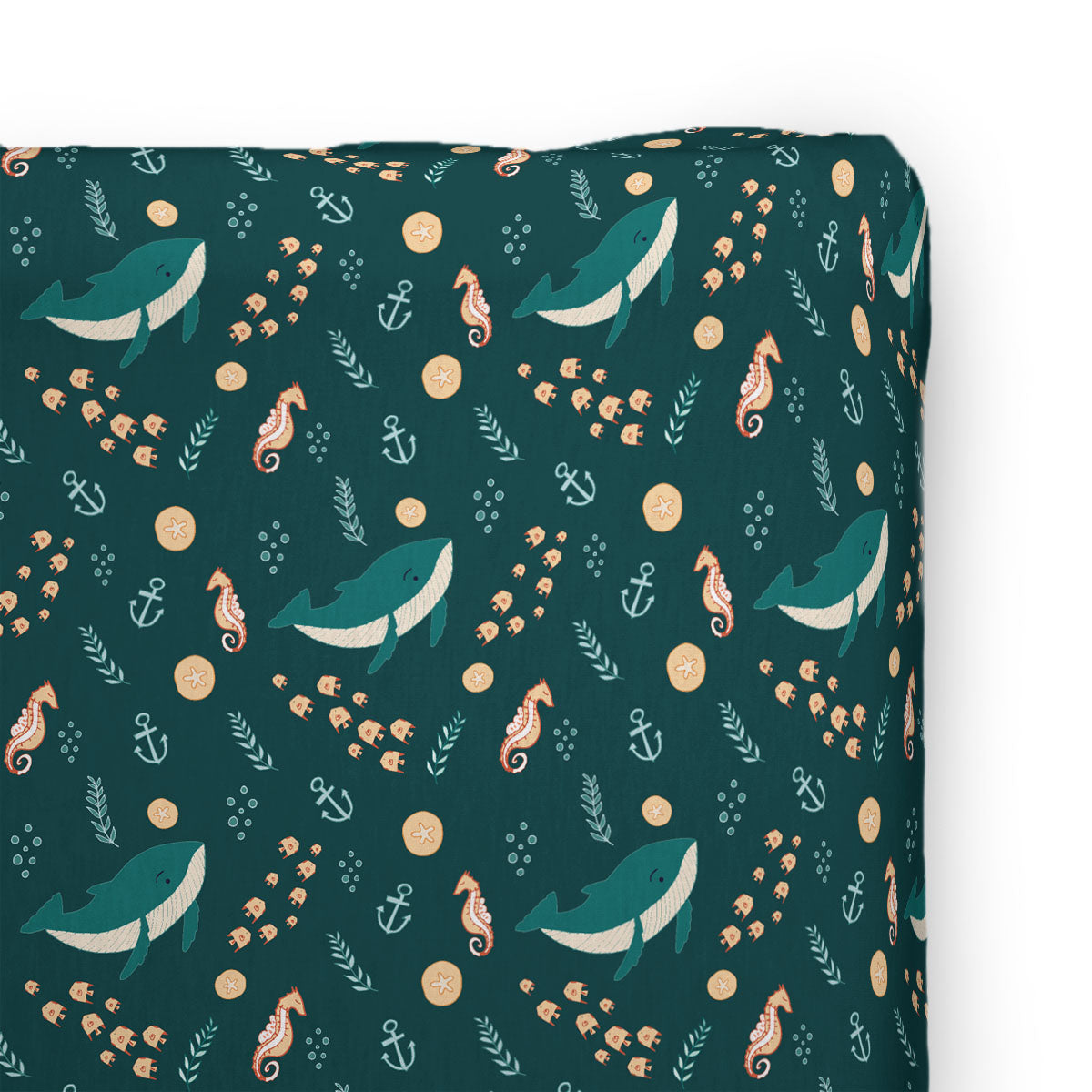 Changing Pad Cover | Marine Life
