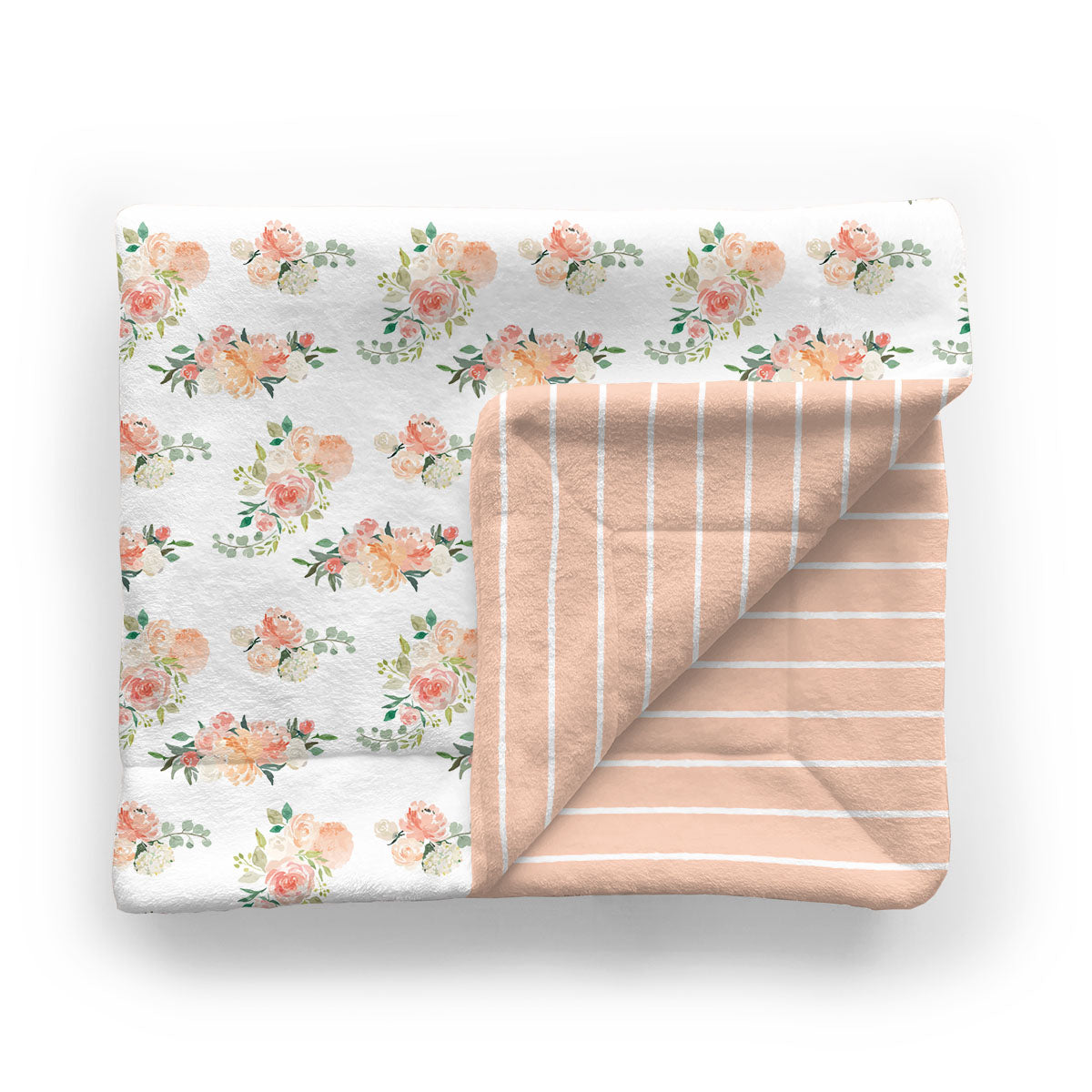 Kids Minky Blanket | Springtime Floral