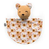 Personalized Bear Lovey | Summer Sunflower