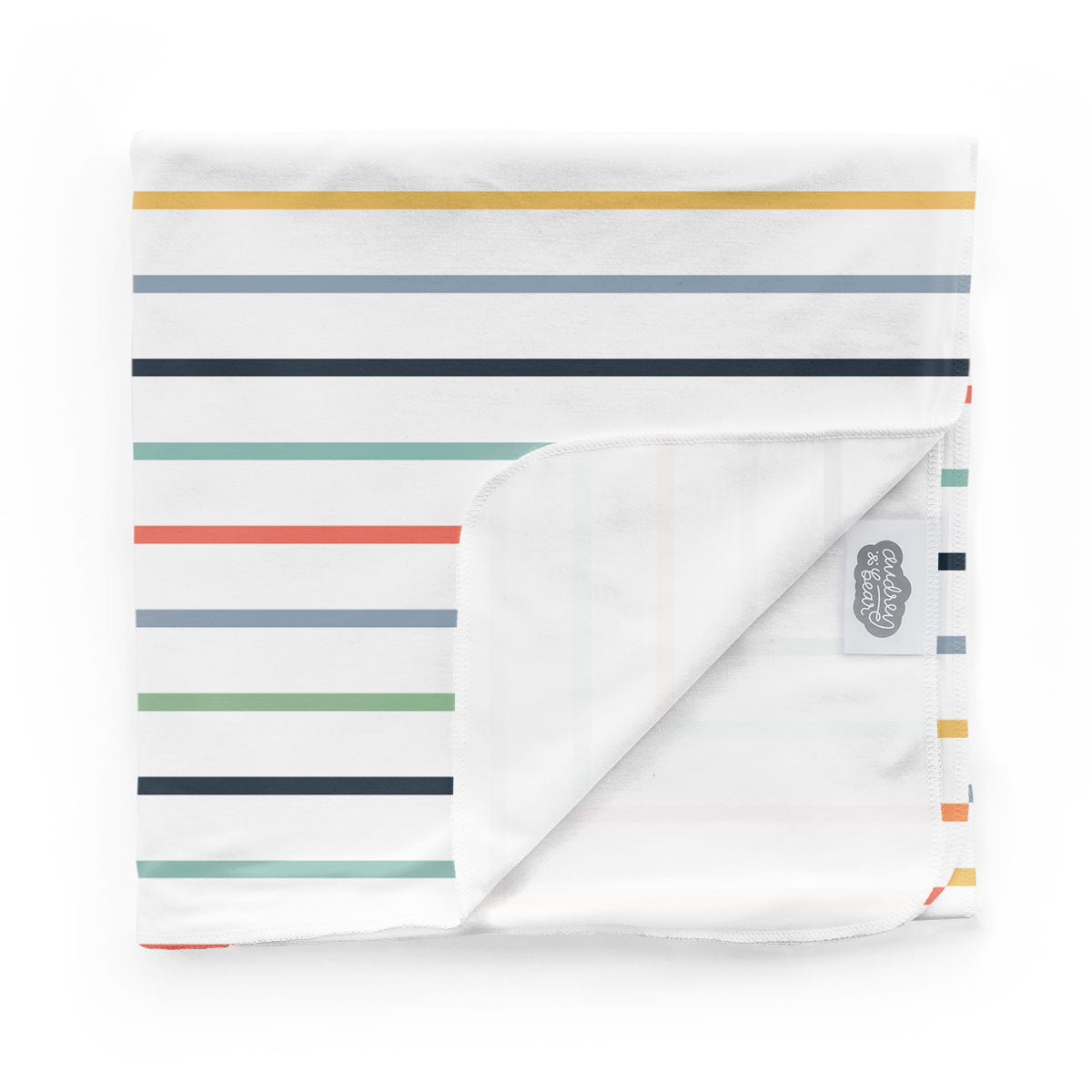 Swaddle Blanket | Primary Stripes