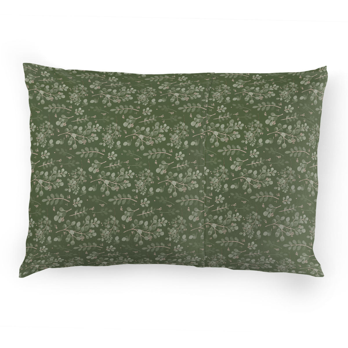 Stretchy Knit Pillow Case | Farmhouse Greenery