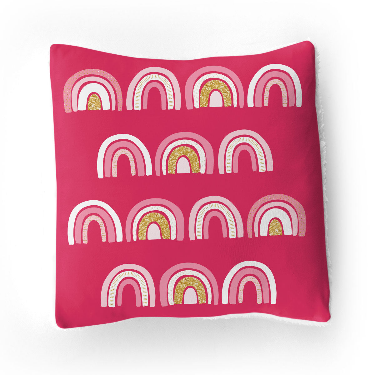 Throw Pillow | Brilliant Rainbow