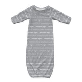 Personalized Newborn Gowns | Classic Multi-Font