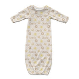 Personalized Newborn Gown | Rustic Sunshine