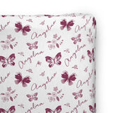 Personalized Changing Pad Cover | Summer Butterfly