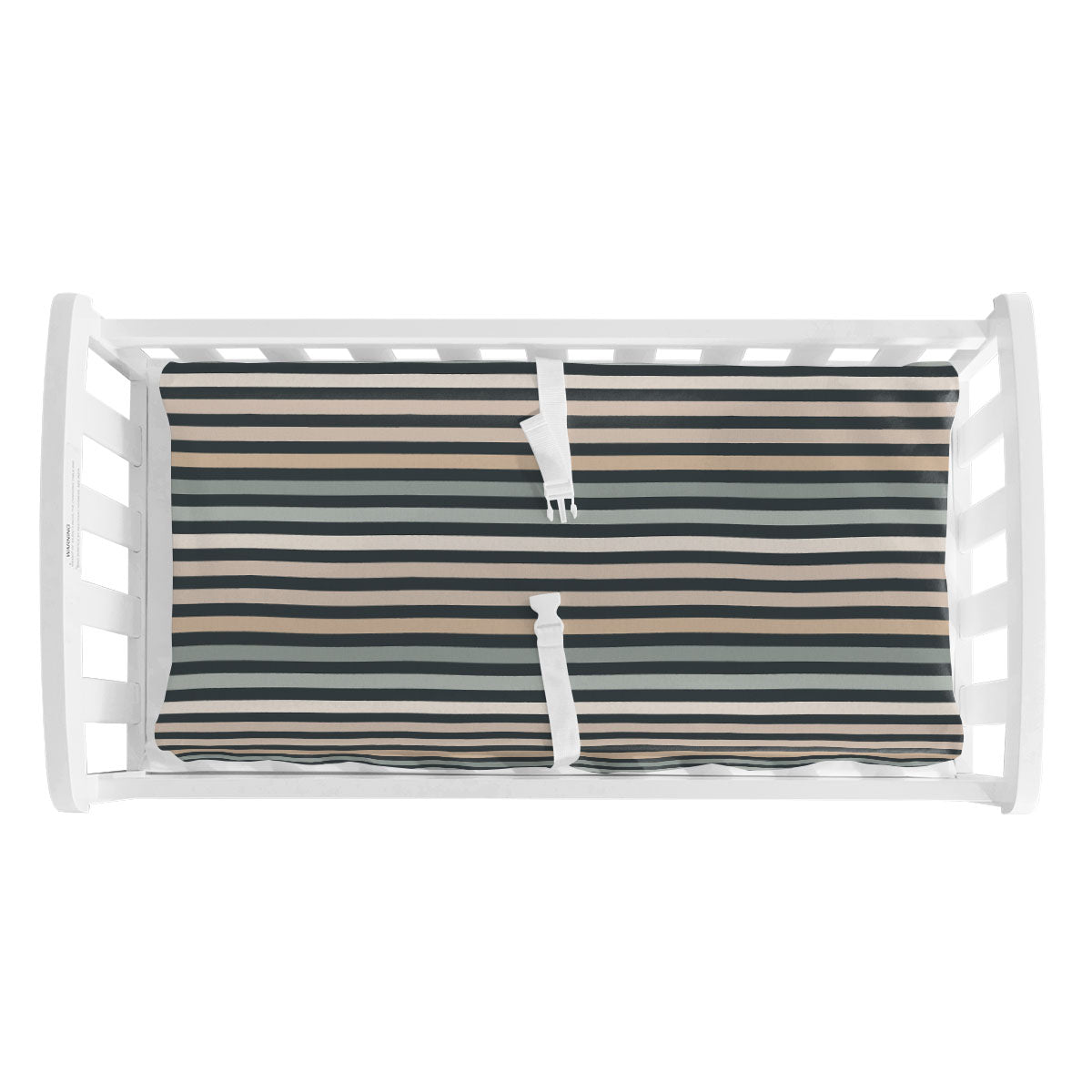 Changing Pad Cover | Handsome Stripes