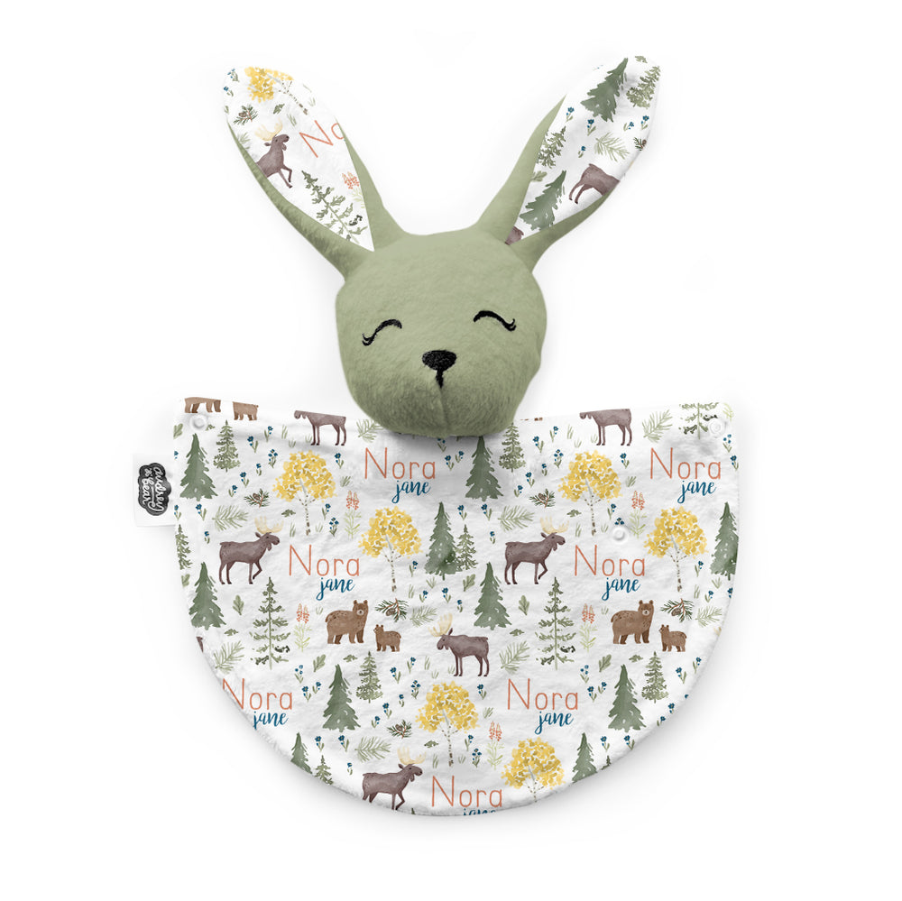 Personalized Bunny Lovey | Mountain Explorer