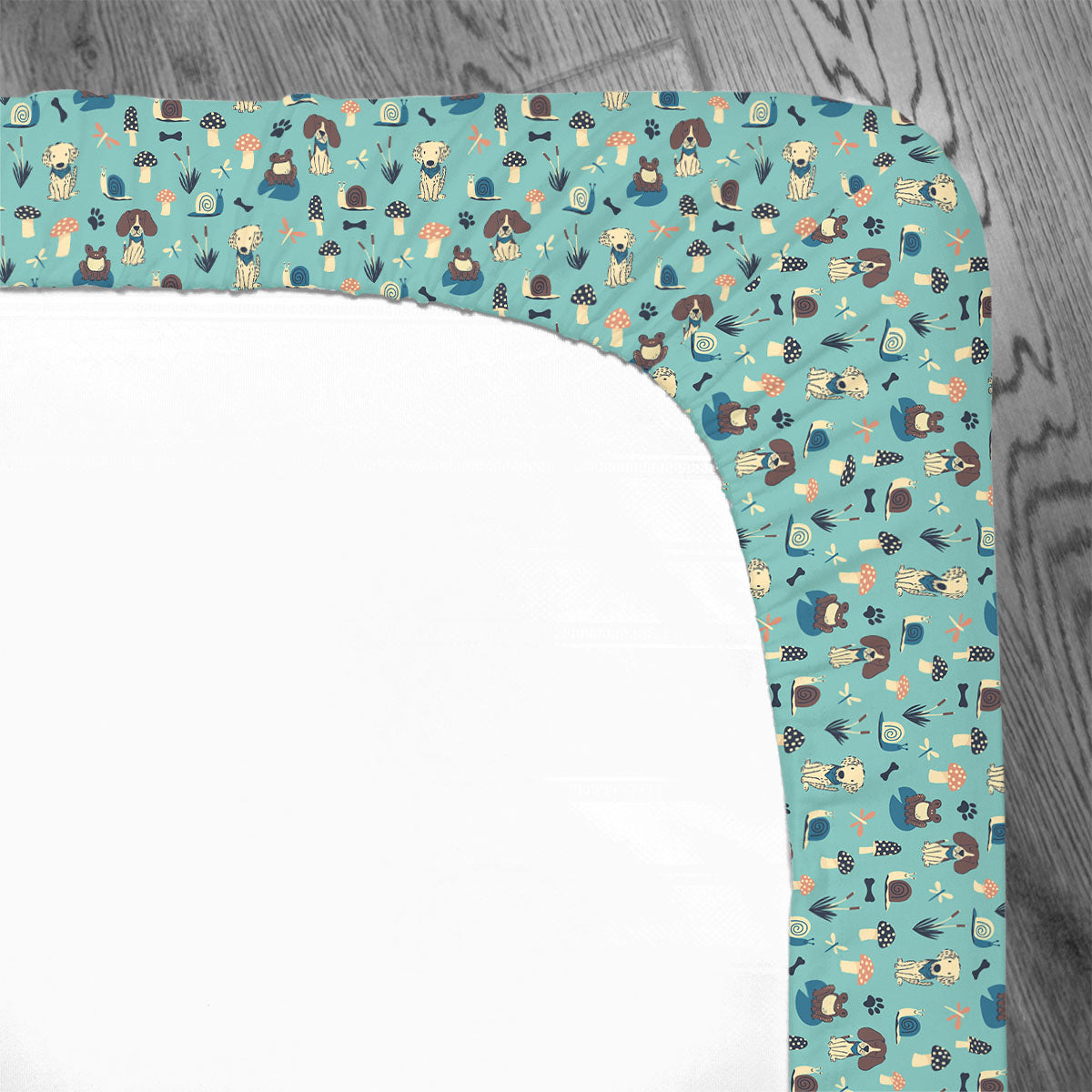 Crib Sheet | Frogs, Snails & Puppydog Tails