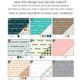 Personalized Crib Sheet | Classic Multi-Font