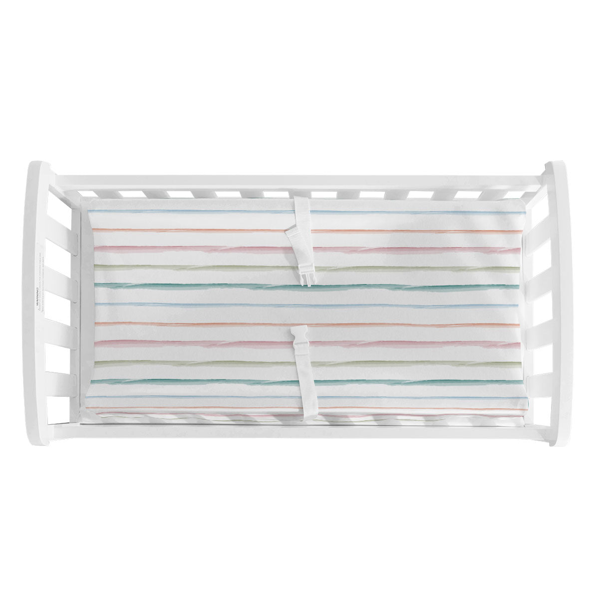 Changing Pad Cover | Rainbow Stripe