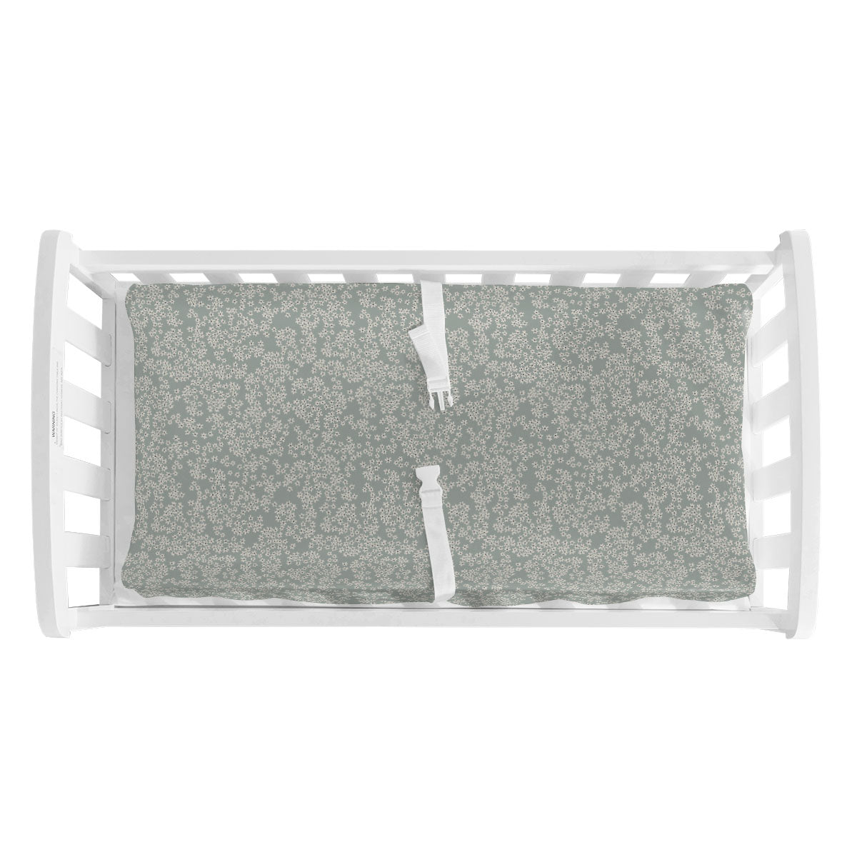 Changing Pad Cover | Petite Bleu Fleur