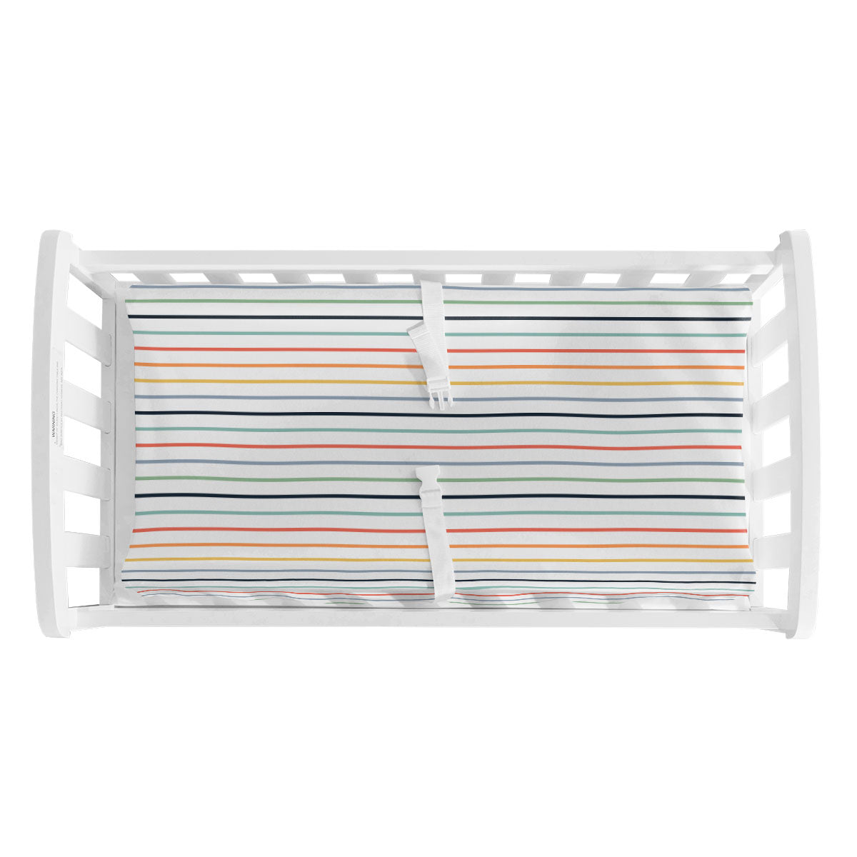 Changing Pad Cover | Primary Stripes