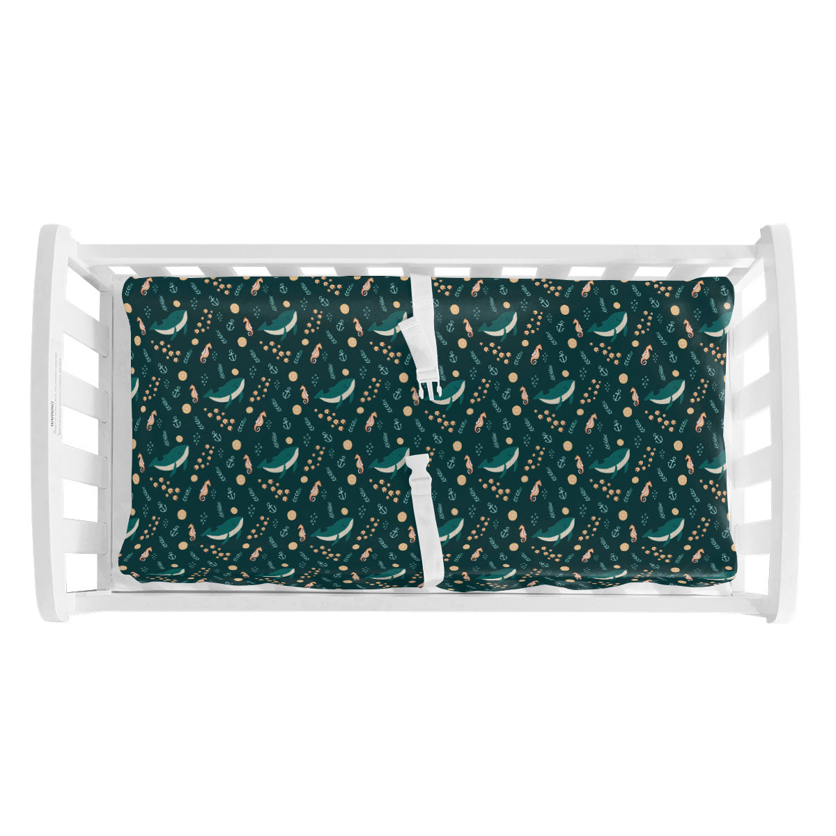 Changing Pad Cover | Marine Life