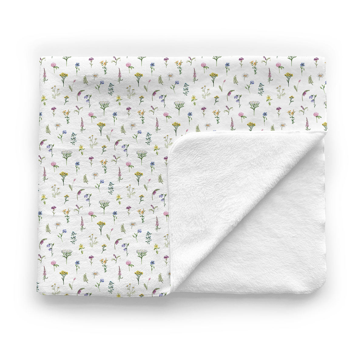 Kids Minky Blanket | Meadow Floral
