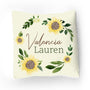 Personalized  Throw Pillow | Sweet Sunflowers