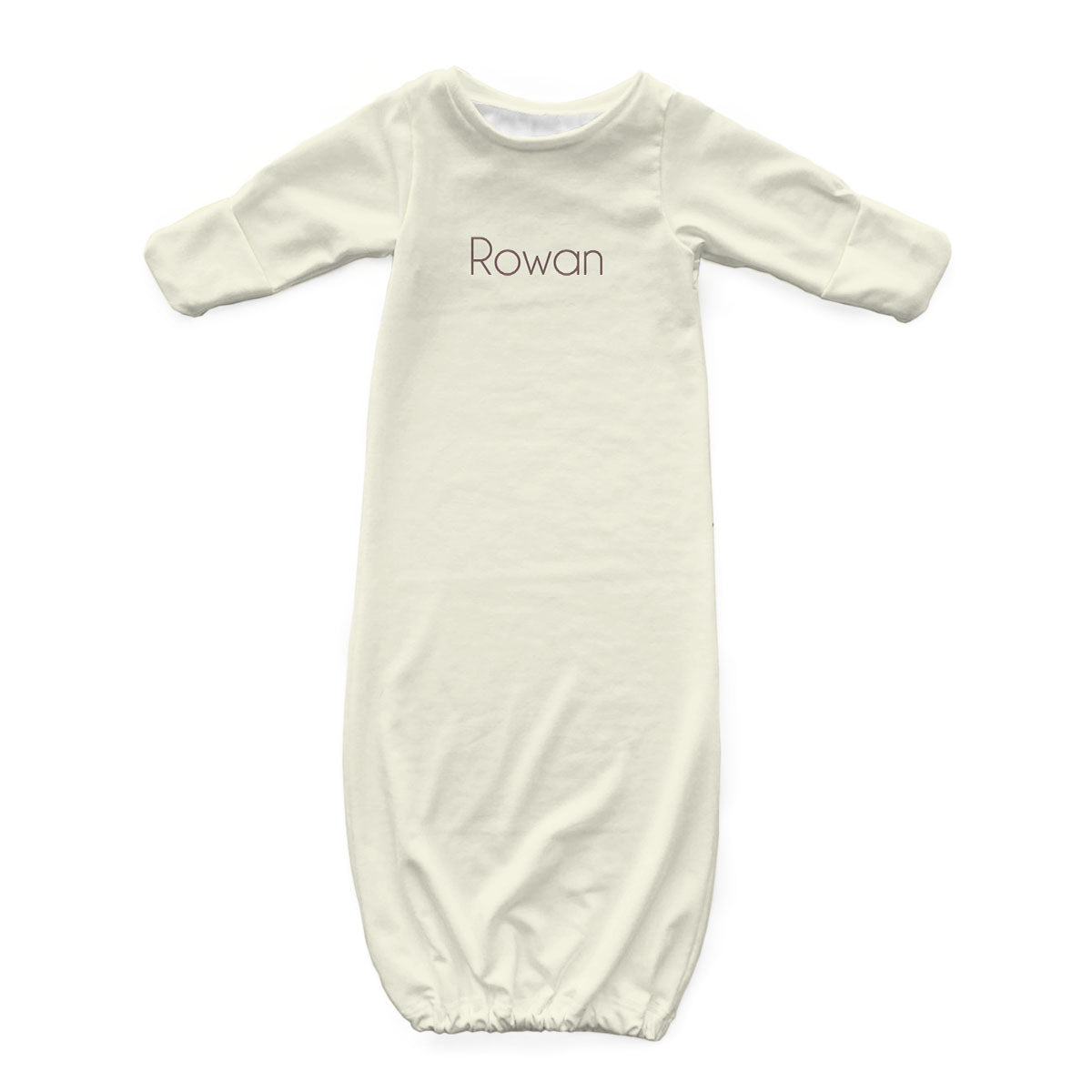 Personalized Newborn Gown | Neutrals