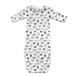 Personalized Newborn Gown | Cuddly Critters