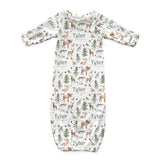 Personalized Newborn Gown | Into the Wild