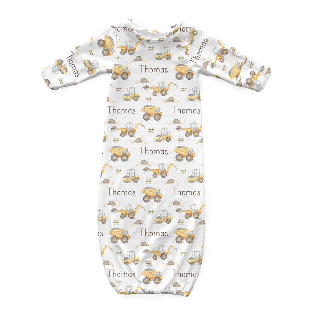 Personalized Newborn Gown | New Construction
